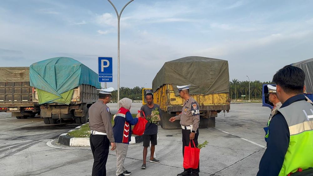 Jelang Mudik Lebaran, Ditlantas Polda Riau Tinjau Kesiapan Tol Pekanbaru–Dumai