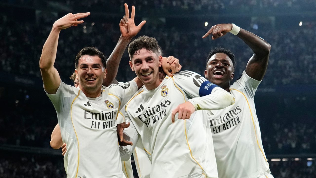 Hasil Liga Champions: Hattrick Federico Valverde Bawa Real Madrid Hancurkan Man City 3-0