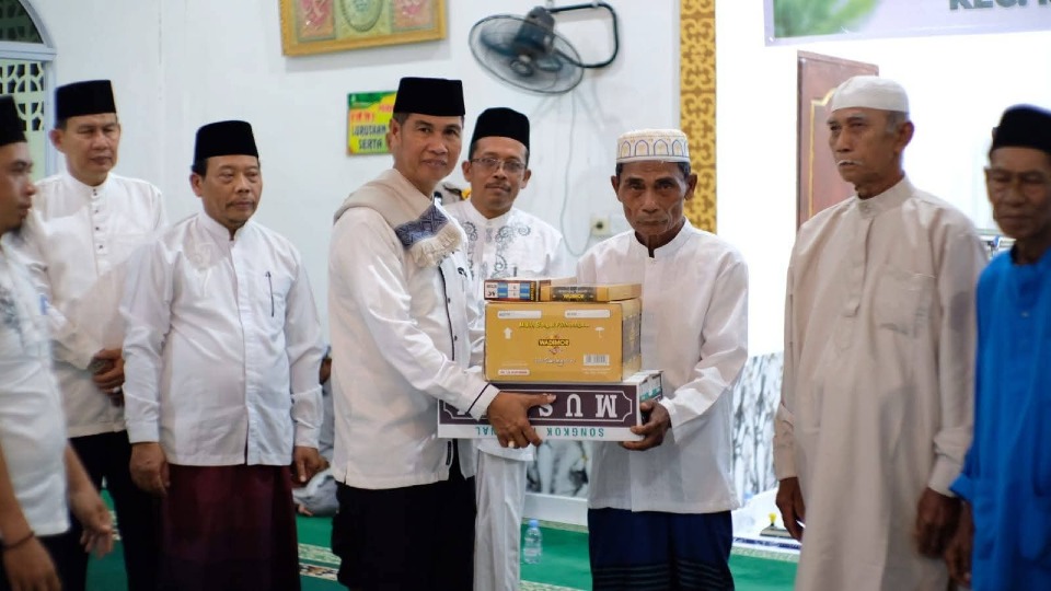 Safari Ramadan di Sendaur, Sekda Meranti Ingatkan Bahaya Karhutla