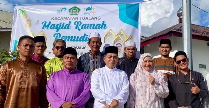 Kakan Kemenag Siak Tinjau Program Masjid Ramah Pemudik di Tualang