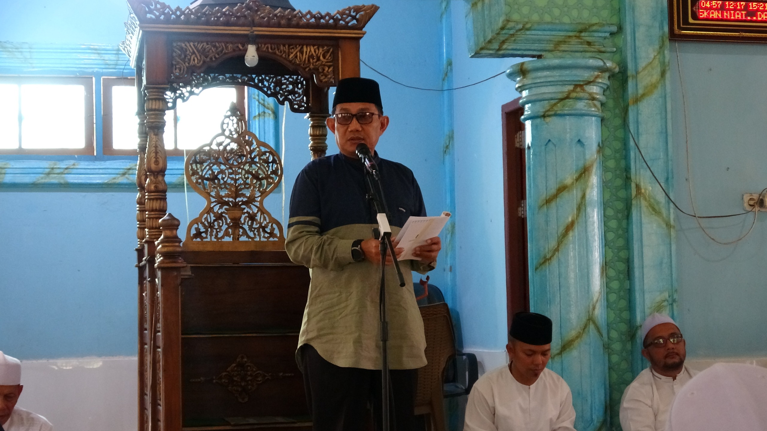 Safari Ramadan di Tembilahan Hulu, Pemkab Inhil Ingatkan Masyarakat Waspadai Penyebaran Campak