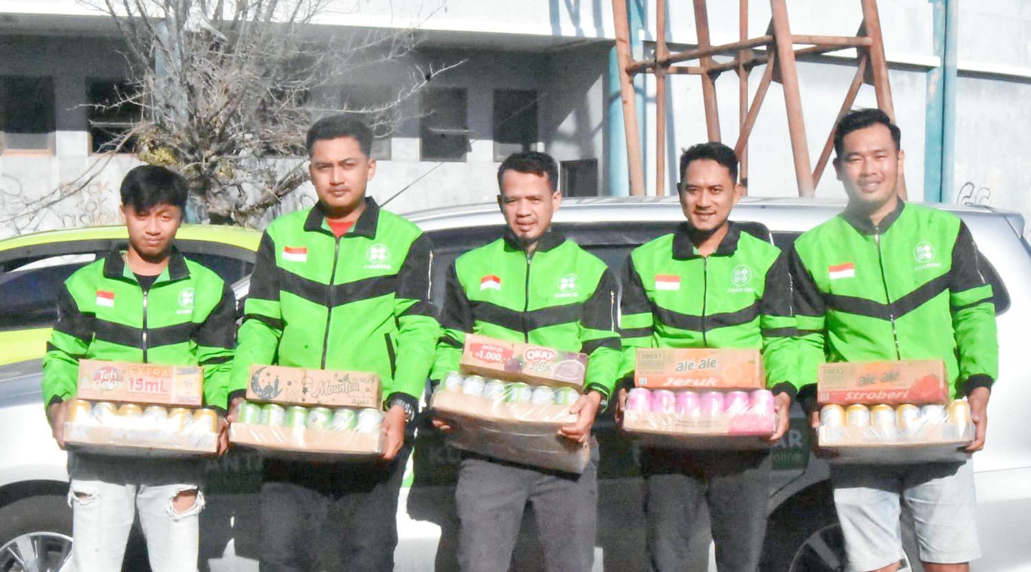 Apresiasi Mitra, Kuantar Salurkan THR bagi Driver di Bengkalis