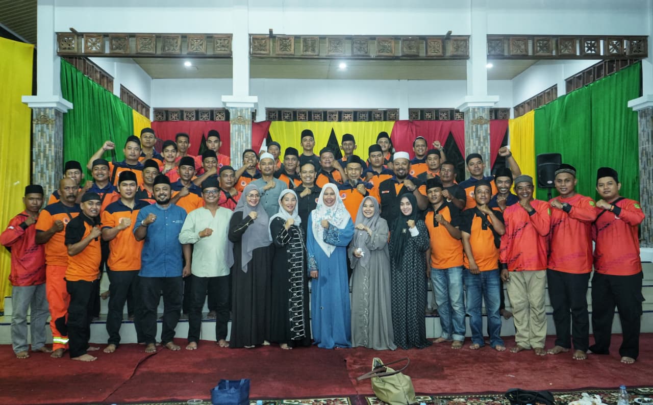 Maktin Gelar Bukber Bersama BPBD dan Damkar Inhil