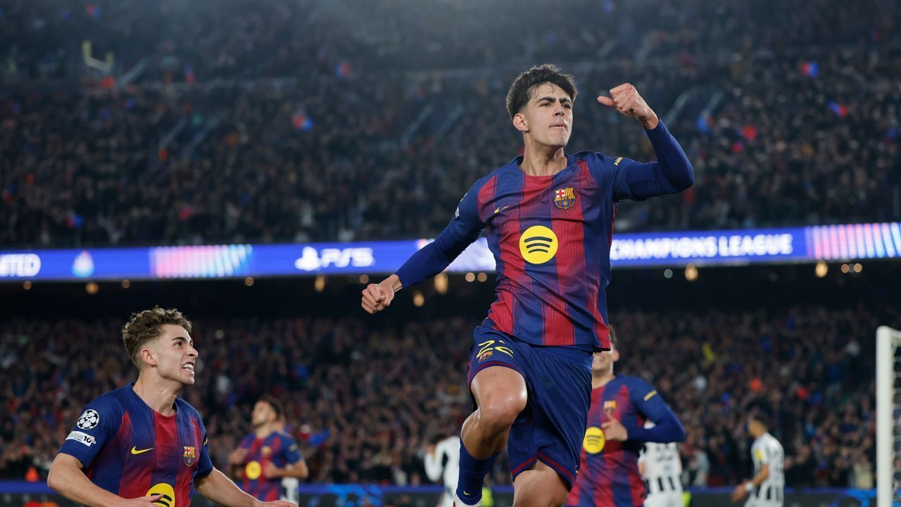 Pesta Gol di Camp Nou! FC Barcelona Hajar Newcastle United 7-2, Lolos ke Perempat Final