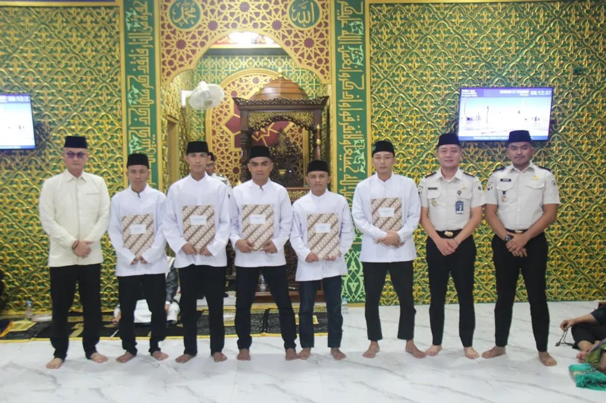 Remisi Idul Fitri, 5 Warga Binaan Lapas Pekanbaru Langsung BebasÂ