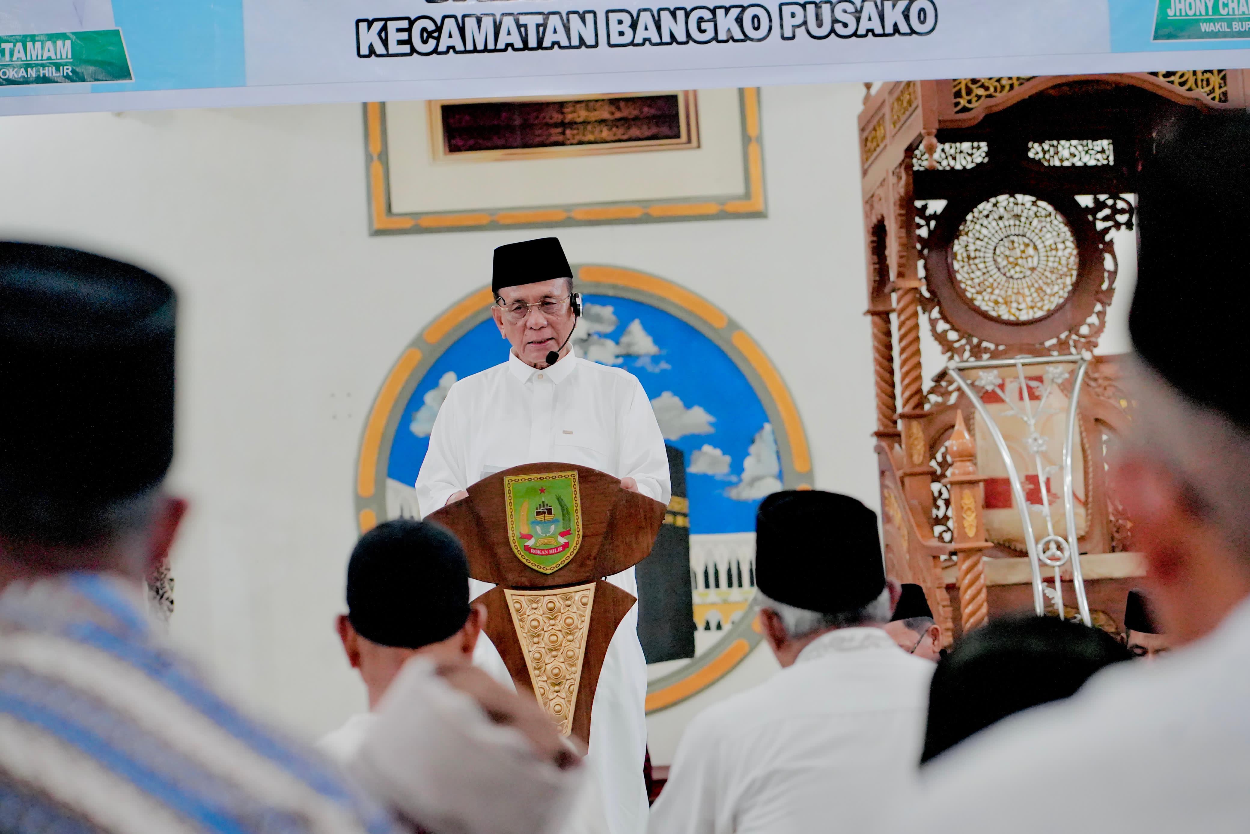 Bupati Rohil Sebut Kelangkaan BBM Dampak Krisis Global, Warga Diminta Tidak Panik