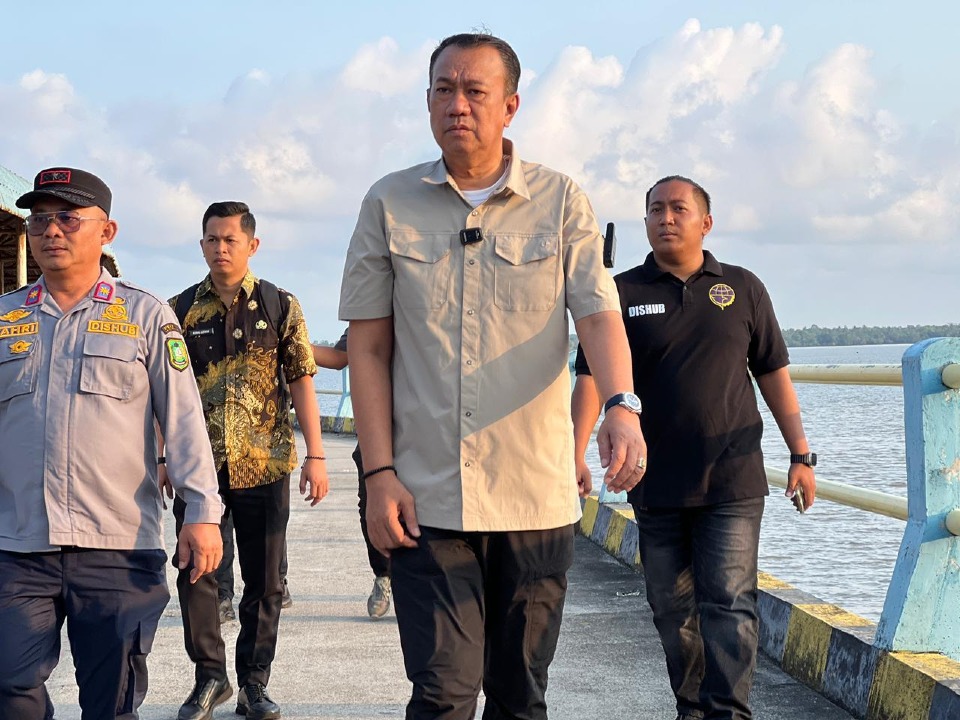 Arus Balik Lebaran 2026, Wabup Muzamil Pastikan Penyeberangan RoRo Insit Aman dan Lancar