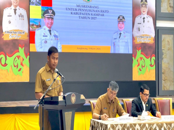 Kampar Jadi yang Pertama di Riau Gelar Musrenbang RKPD 2027