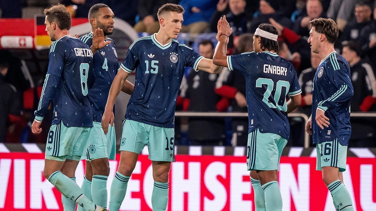 Drama 7 Gol! Jerman Tumbangkan Swiss 4-3, Florian Wirtz Jadi Bintang
