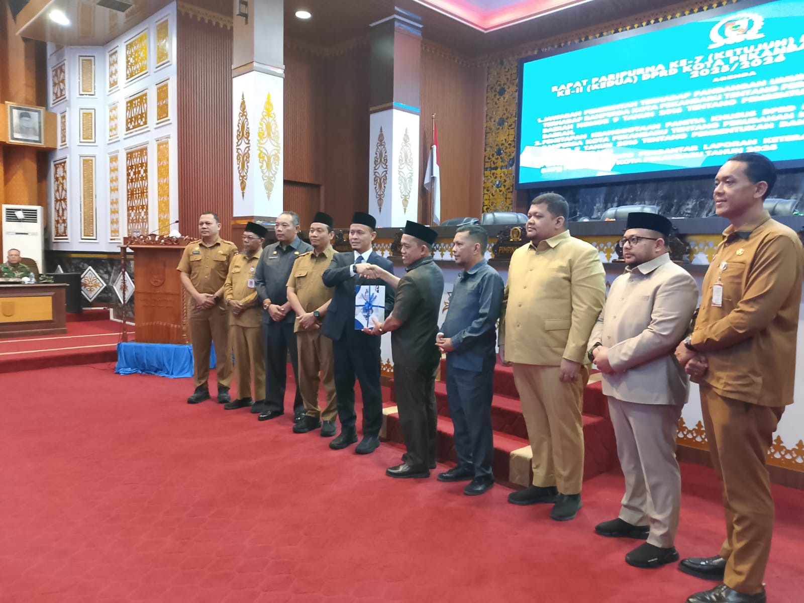 Wali Kota Agung Nugroho Sampaikan LKPj 2025 ke DPRD Pekanbaru