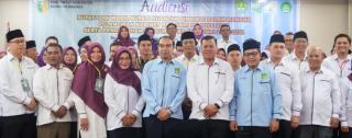 Bupati Kuansing Hadiri Pelantikan BEM dan IKA FKIP Universitas Riau