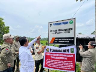 Pemprov Riau Segel Tambang Galian C Ilegal di Kampar, PT Azul Makona Kreasindo Disorot
