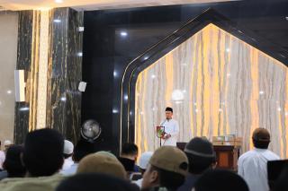 Safari Ramadhan di Masjid Al-Hijrah, Wako Pekanbaru Paparkan Capaian dan Program 2026