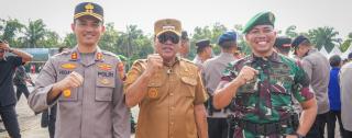 Bupati Kuansing Hadiri Apel Karhutla Nasional 2026, Tegaskan Komitmen Pencegahan
