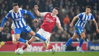 Hasil Brighton vs Arsenal: Gol Cepat Saka Bawa The Gunners Raih Kemenangan Tipis