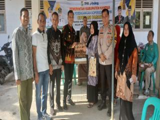 TPID Kampar dan Bulog Gelar Operasi Pasar Murah di Batu Belah Jelang HBKN 2026