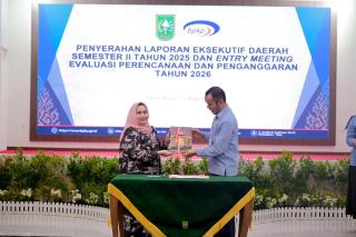 Bupati Bengkalis Terima Laporan Eksekutif Semester II dan Ikuti Evaluasi Perencanaan & Penganggaran