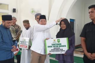 Safari Ramadan di Marpoyan Damai, Pemprov Riau Salurkan Bantuan untuk Masjid dan Masyarakat