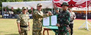 TMMD ke-127 di Kuansing Ditutup, Bupati Apresiasi Sinergi TNIâ€“Polri dan Pemda