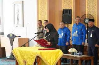Bupati Siak Lantik 60 Pejabat, Tekankan ASN Profesional dan Melayani Masyarakat