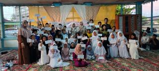 KAKP Korwil Riau Santuni 41 Anak Yatim dan Dhuafa di Sekolah Tahfidz Al-Fatih Bengkalis