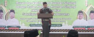 Buka Puasa Bersama IKKS Riau, Bupati Suhardiman Ajak Perantau Berkontribusi untuk Kuansing