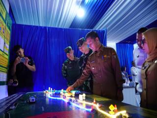 Bupati Kampar Tinjau Posko Terpadu, Pastikan Pengamanan Idulfitri 2026 Siap