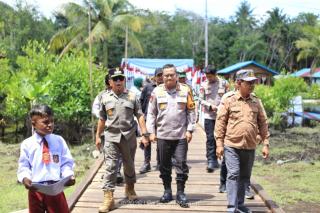 Jembatan Merah Putih Presisi Hadir di Semulut, Jalan Menuju Sekolah Tak Lagi Sulit