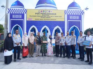 Pemkab Kampar Pastikan Arus Mudik Aman dan Nyaman dengan Posko Terpadu