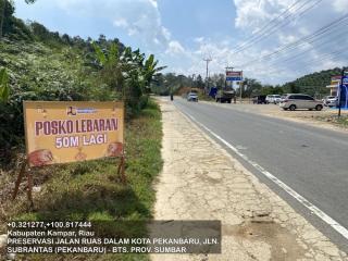 Jelang Lebaran, Jalur Mudik di Riau Dipastikan Siap Dilintasi