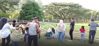 Wajah Baru Lebaran di Rokan Hulu, Ribuan Warga Padati Hutan Kota dan Taman Rusa
