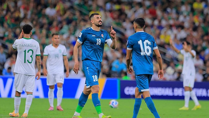 Irak Tumbangkan Bolivia 2-1, Segel Tiket Terakhir ke Piala Dunia 2026