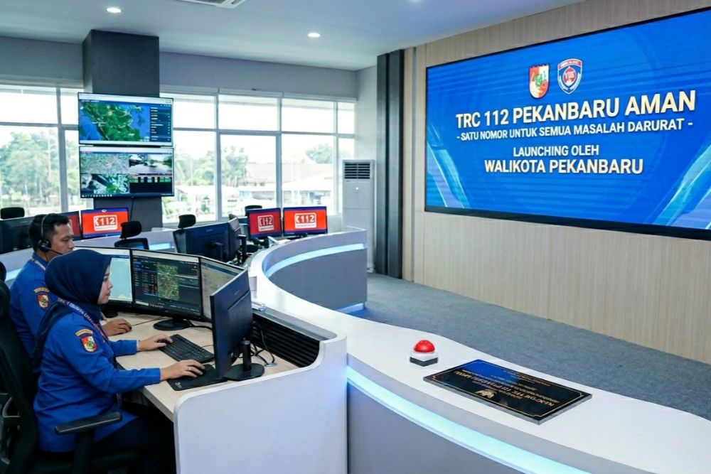 Resmi Diluncurkan, Layanan Darurat 112 Pekanbaru Siap Tanggap 24 Jam