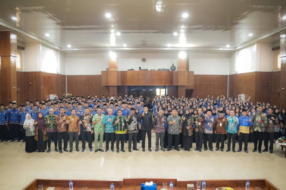 279 CPNS Resmi Jadi PNS, Wako Paisal Tekankan Integritas dan Pelayanan