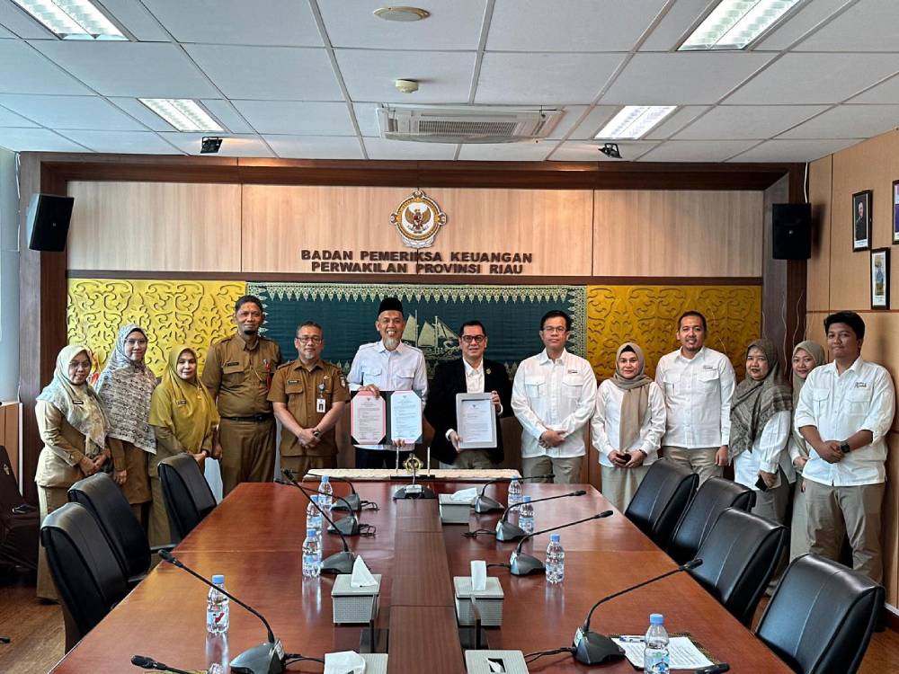 Pemko Dumai Serahkan LKPD 2025 ke BPK Riau, Wujud Komitmen Transparansi Keuangan