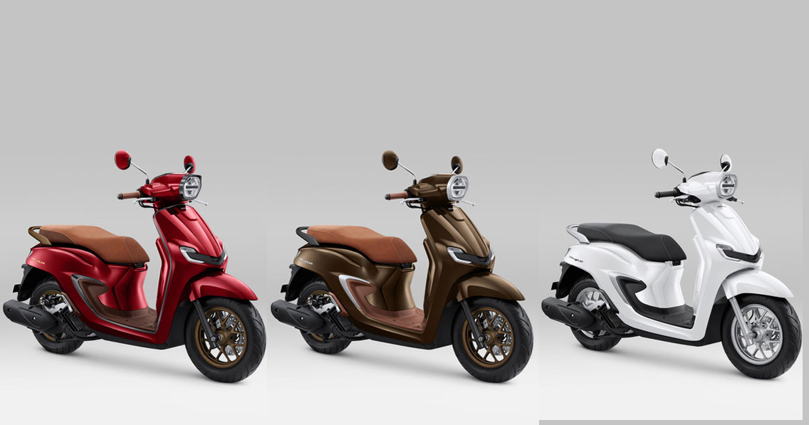 Semakin Mewah dan Retro, New Honda Stylo 160 Hadir dengan Warna Spesial Burgundy