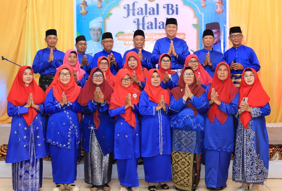 Halalbihalal Alumni SPG Bengkalis di Meranti, Muzamil Tegaskan Pentingnya Kebersamaan