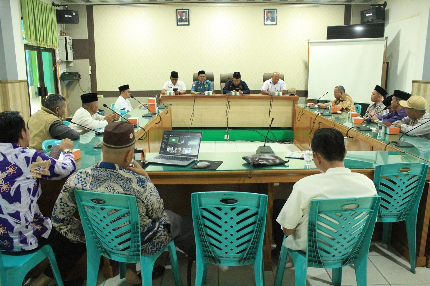 Kemenag dan FKUB Kampar Bahas Regulasi Pendirian Rumah Ibadah