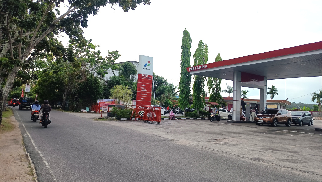 Distribusi BBM di Pulau Bengkalis Kembali Normal, Antrean SPBU Mulai Terkendali