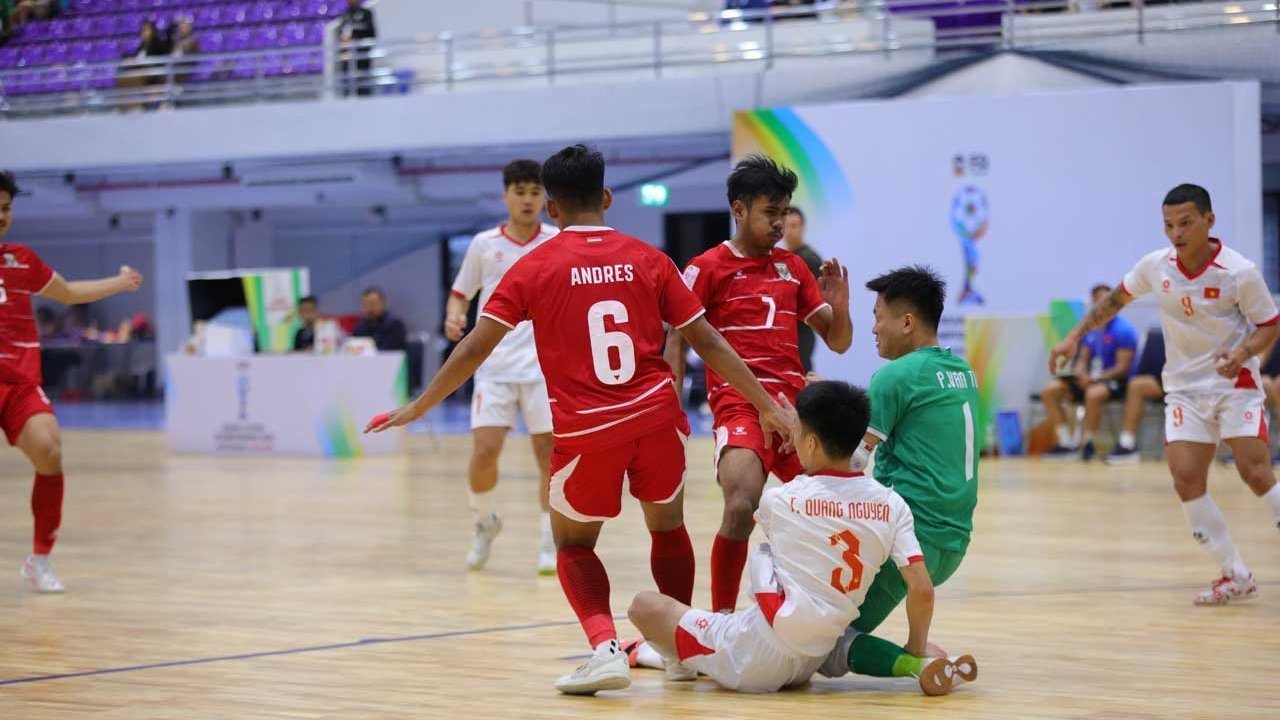 Indonesia Tumbangkan Vietnam 3-2, Lolos Dramatis ke Final Piala AFF Futsal 2026
