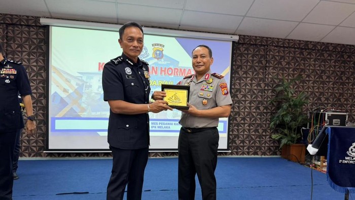 Polda Riau dan Polisi Malaysia Perkuat Kerja Sama Cegah Kejahatan Transnasional