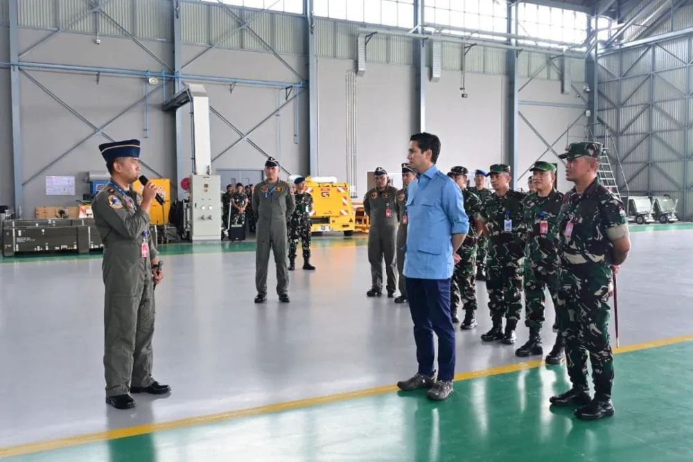Komisi I DPR RI Tinjau Kesiapan Skuadron Rafale di Lanud Roesmin Nurjadin