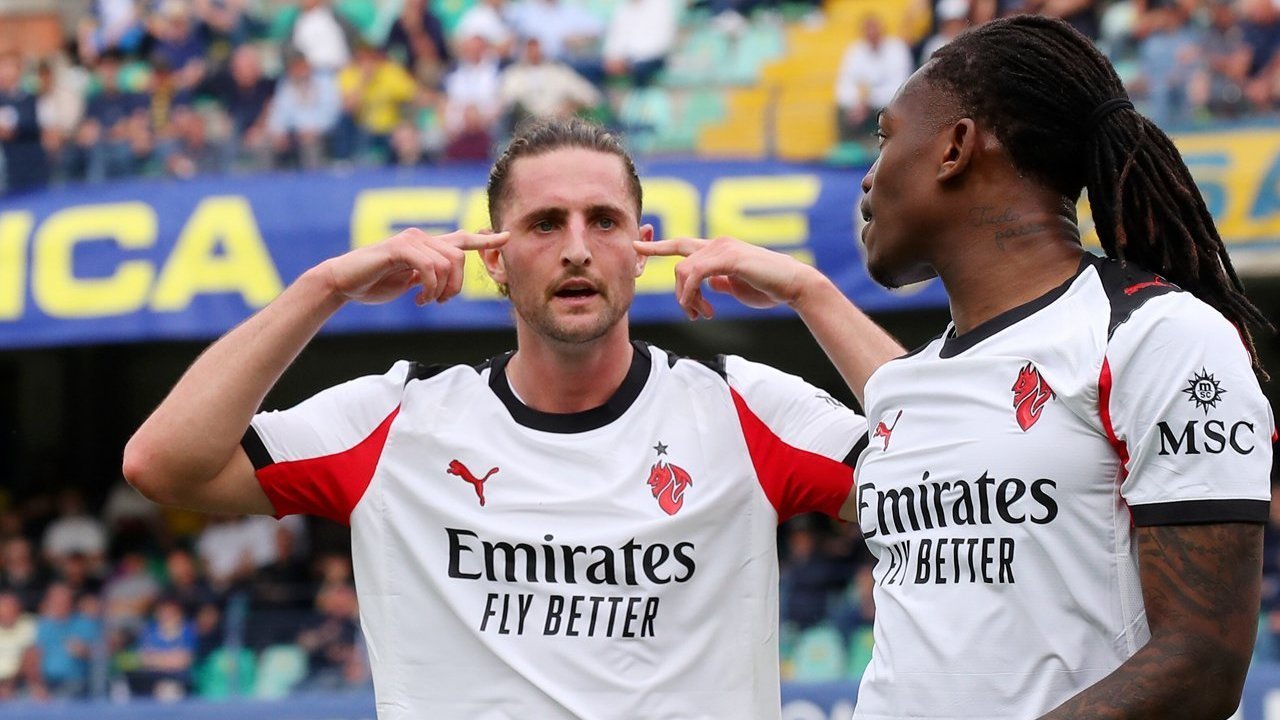 Gol Adrien Rabiot Bawa AC Milan Tekuk Hellas Verona, Rossoneri Naik ke Posisi Dua