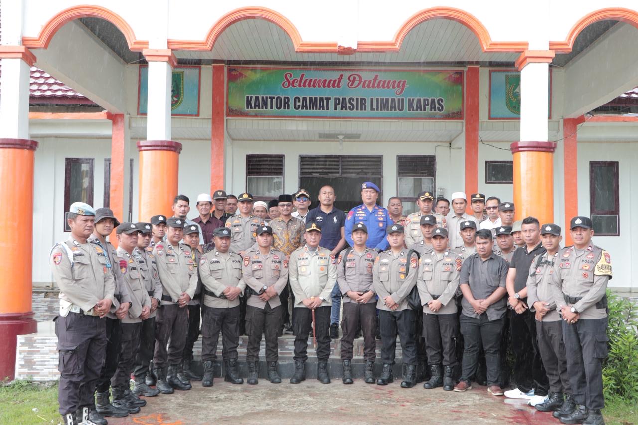 Kapolres Rokan Hilir Pimpin Apel 23 Personel Baru Polsek Panipahan