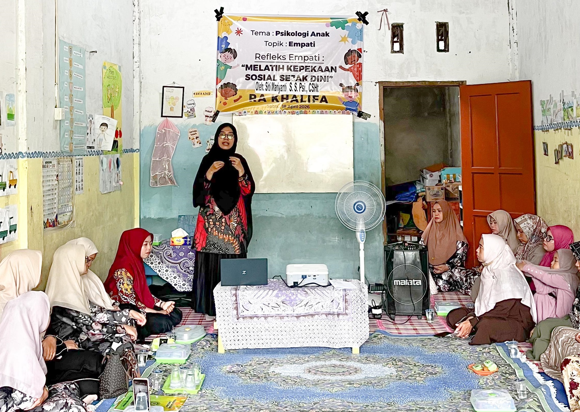 RA Khalifa Sungai Salak Dorong Pendidikan Empati Anak