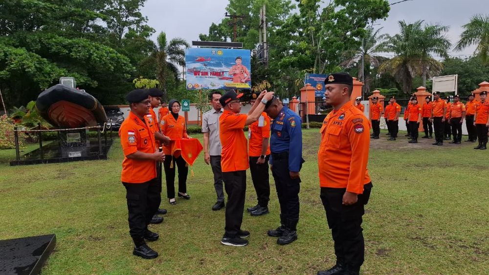 Basarnas Latih Damkar dan BPBD Kampar, Perkuat Kesiapsiagaan Evakuasi Darurat