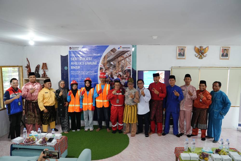 Pemko Dumai Apresiasi Pertamina dan LAZ MHC, 40 Warga Ikuti Pelatihan dan Sertifikasi Ahli K3