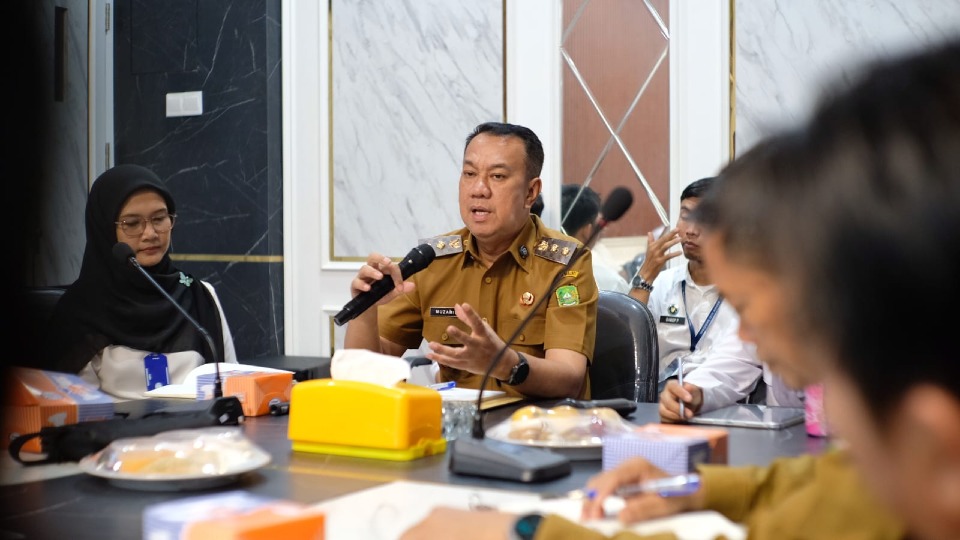 Wabup Kepulauan Meranti Pimpin Rakor Satgas MBG, Tekankan Pengawasan dan Peran Desa