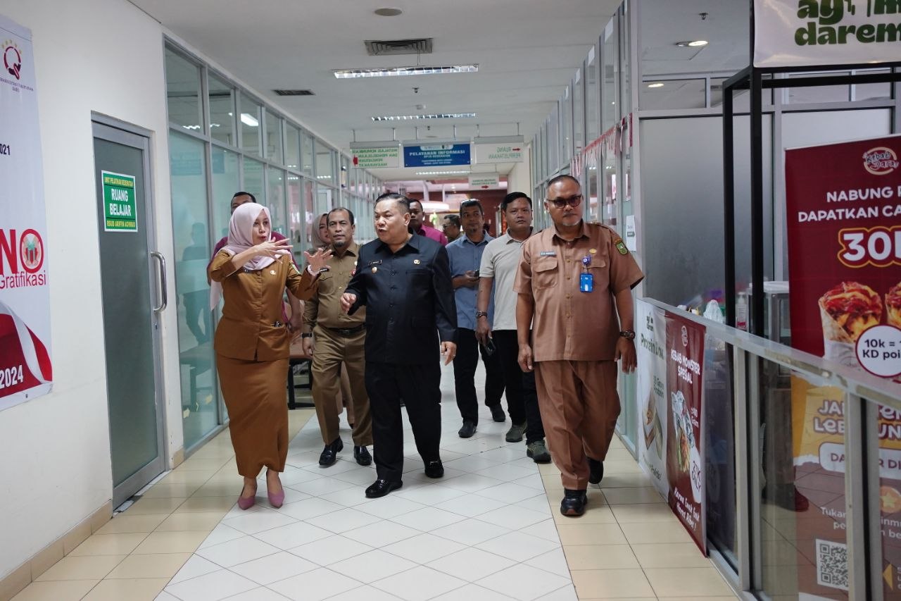 Plt Gubri Tinjau RSUD Arifin Achmad, Tekankan Peningkatan Mutu Layanan Kesehatan