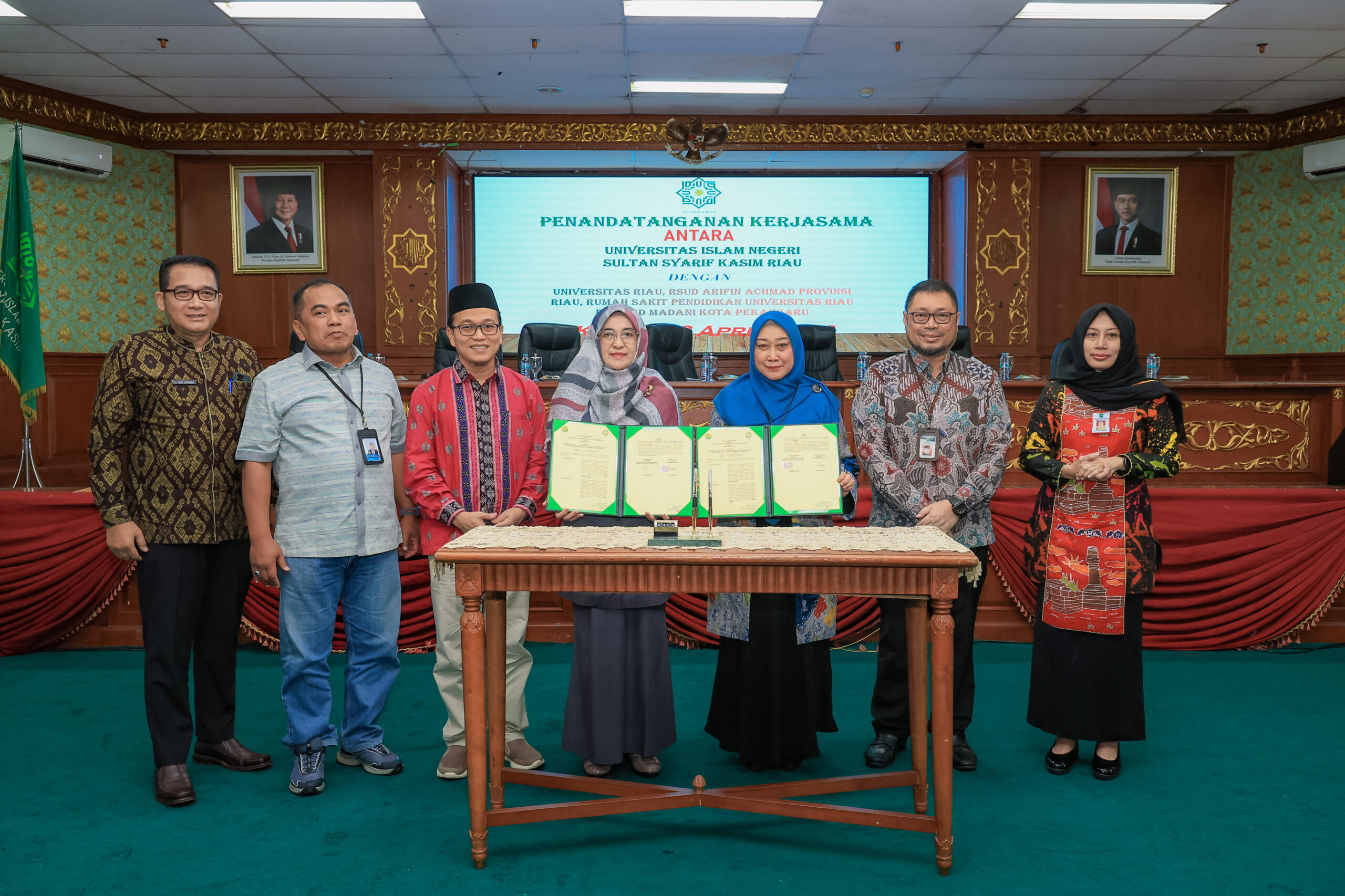 UIN Suska Riau Perkuat Kolaborasi Kesehatan Lewat Penandatanganan MoU dengan Sejumlah Institusi